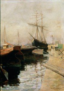 Port w Odessie, 1900